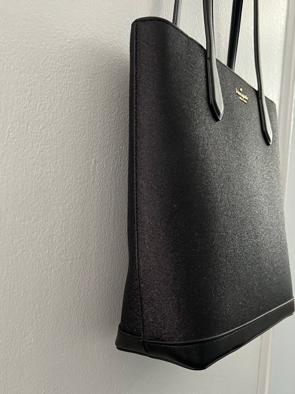 kate spade Black Sparkle Tote - Picture 6 of 8